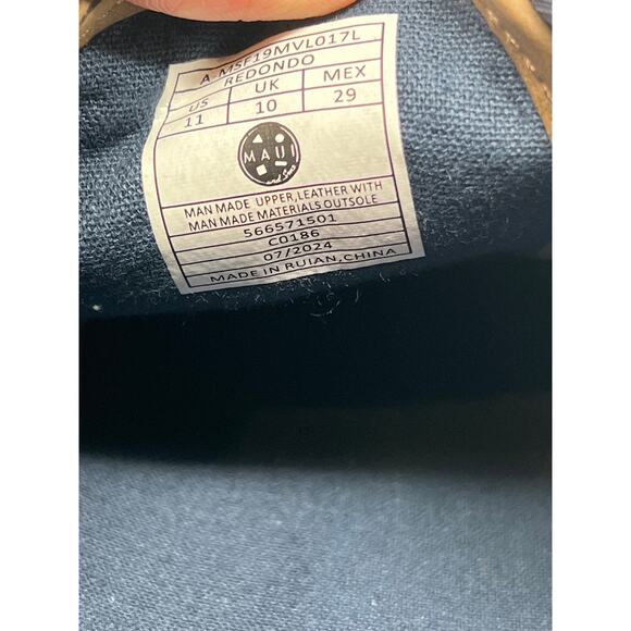 Maui & sons  Navy and Brown Sneakers - Picture 9 of 9